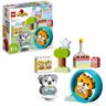 LEGO® DUPLO Mis Primeros Cachorrito y Gatito con Sonidos 10977