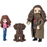 Spin Master Harry Potter Friendship Set: 2 Muñecos Hermione Granger y Rubeus Hagrid con 1 Criatura 7cm