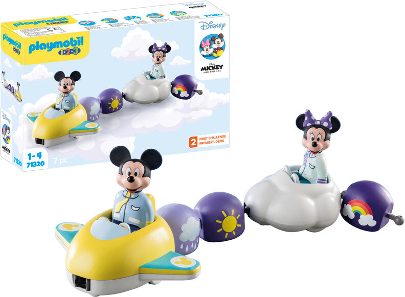 Playmobil 123 Mickey y Minnie Tren Nube71320