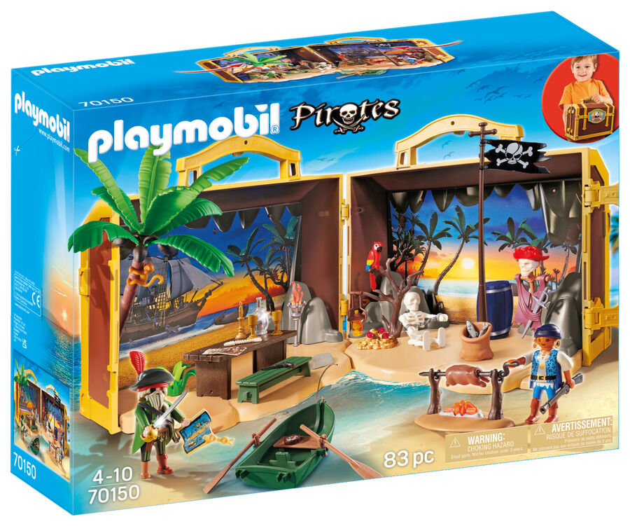 Playmobil Pirates Isla maletín 70150