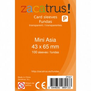 Zacatrus Funda cartas  Mini Asia 100U