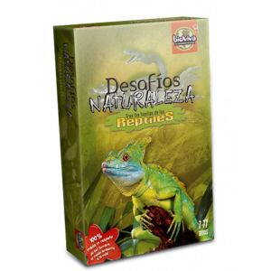 Bioviva Juego de cartas  Desafíos Naturaleza Reptiles