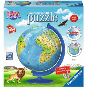 Ravensburger Puzle 3D 180 piezas Globo geográfico