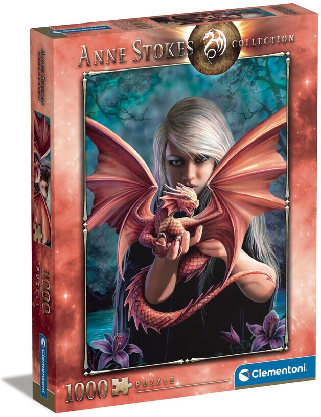 Clementoni Puzle 1000 piezas Anne Stokes Dragokin