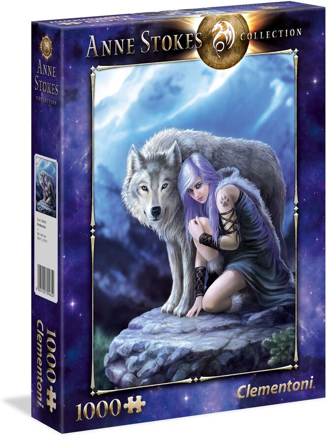 Clementoni Puzle 1000 piezas Anne Stokes Protector