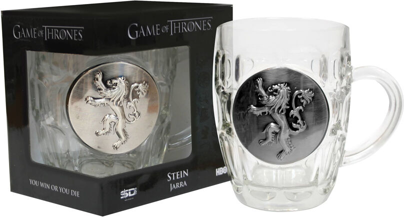 SD Toys Jarra Cristal Escudo Lannister Game Of