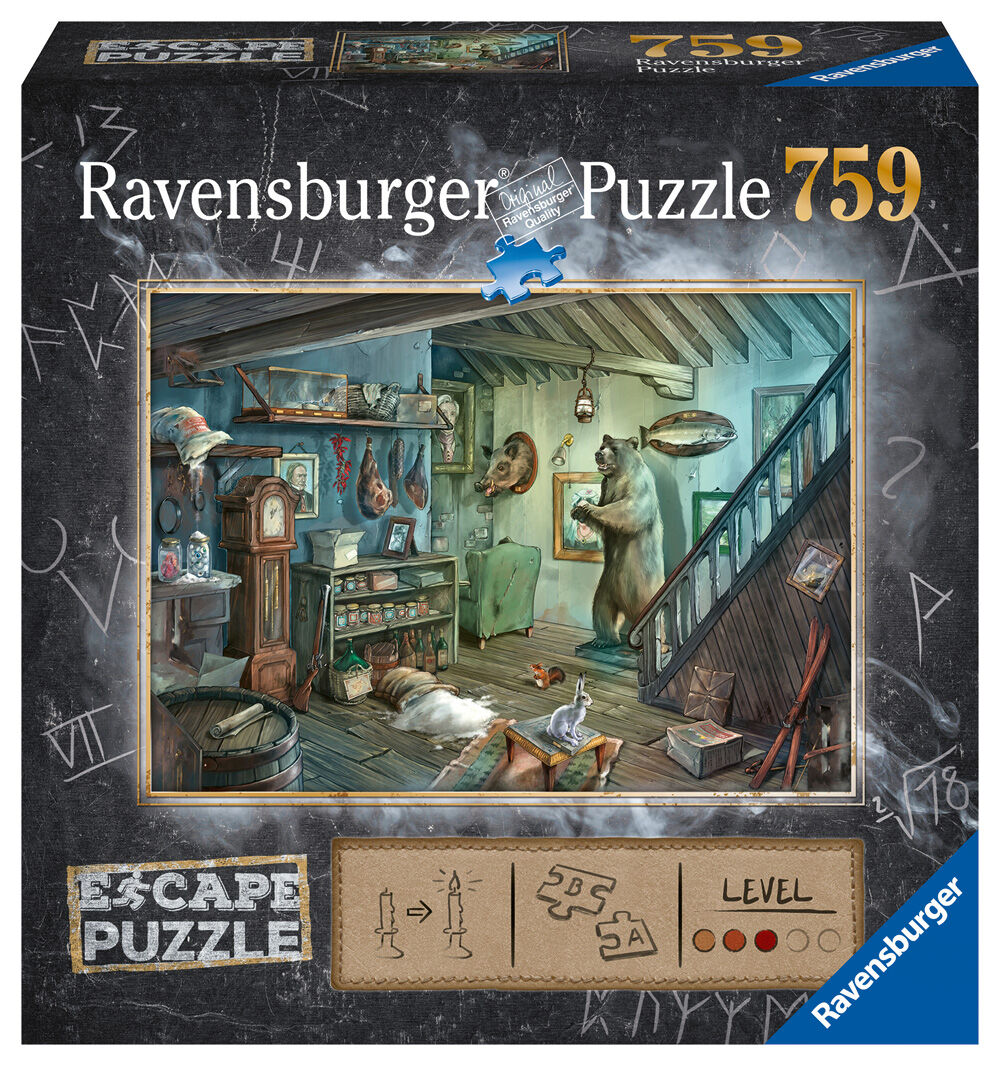 Ravensburger Puzle Escape 759 piezas Cambra de los Horrores