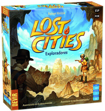 Devir Juego de cartas Lost Cities - Exploradores