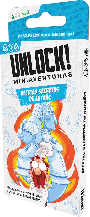 Asmodee Unlock! Mini Recetas Secretas de Antaño