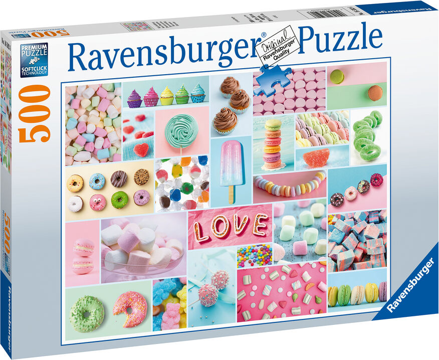 Ravensburger Puzle 500 piezas Dulce amor