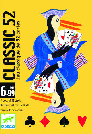 Djeco Juego de cartas  Classic52