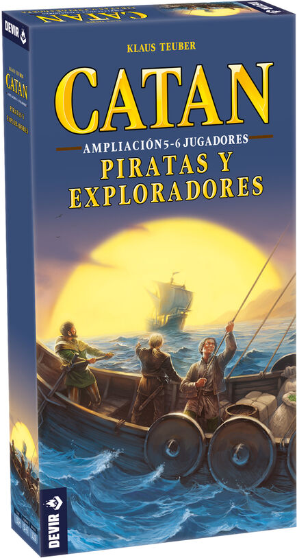 Devir Catan Piratas y Exploradores Expansión 5-6 jugadores