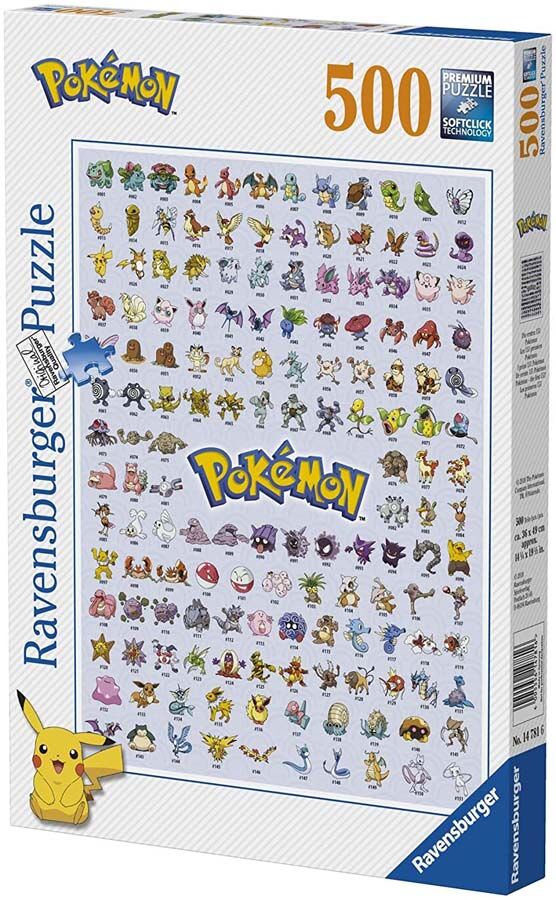 Ravensburger Puzle 500 piezas Pokémon