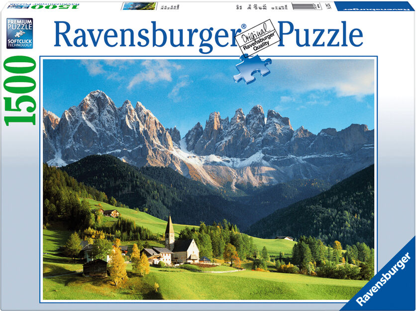 Ravensburger Puzle 1500 piezas Dolomitas