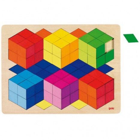 Goki Puzzle  Cubos 3D