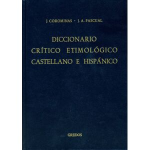 Diccionario crítico etimológico castellano e hispánico 4 (me-r)