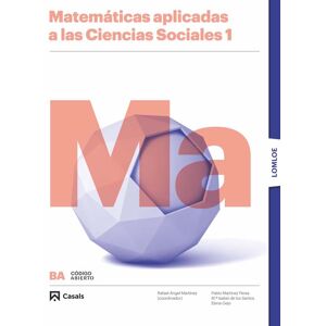 Matemáticas 1 Ba Ccss Lomloe