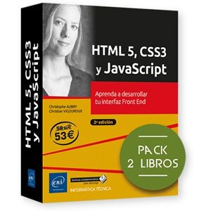 HTML5, CSS3 y JavaScript. Aprende a desarrollar tu interfaz Front End