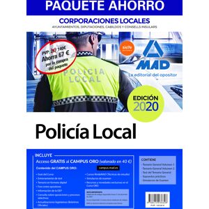 Paquete Ahorro Policía Local de Corporaciones Locales.