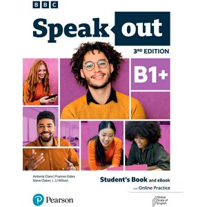 Pearson Speakout 3rd Edition B1+ Student's Book and Interactive eBook with Online Practice