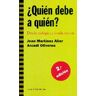 ¿Quién debe a quién?