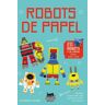 Robots de papel. 20 robots y 36 cartas