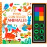 Pinta con sellos animales