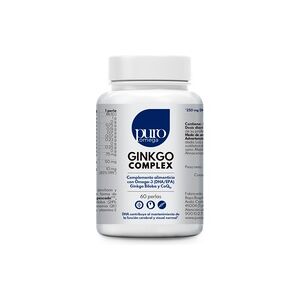 Ginkgo complex DHA/EPA Q10 60 perlas - Puro Omega