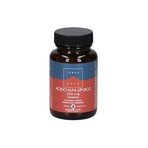 Terranova Ácido Alfa Lipoico 300mg Complejo - Vegicaps - Suplemento alimenticio Terranova Ácido Alfa Lipoico 300mg Complejo - Vegicaps - Suplemento alimenticio