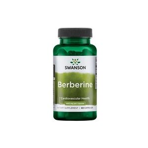 Swanson Berberina - Cápsulas 400mg para Corazón y Azúcar en Sangre Swanson Berberina - Cápsulas 400mg para Corazón y Azúcar en Sangre