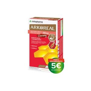 Gelée Real Duplo Ginseng 40 Ampollas - Complemento Alimenticio Gelée Real Duplo Ginseng 40 Ampollas - Complemento Alimenticio