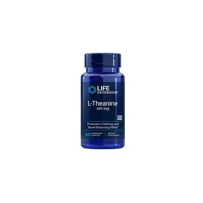Life Extension L-Theanine 100 MG Suplemento Dietético - Relajante, Puro, Vegetariano Life Extension L-Theanine 100 MG Suplemento Dietético - Relajante, Puro, Vegetariano