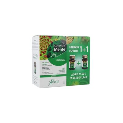 Paquete Avanzado de Mente Natura Mix Aboca - Suplemento dietético Paquete Avanzado de Mente Natura Mix Aboca - Suplemento dietético