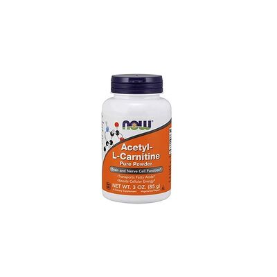 Now Foods Acetyl-L Carnitine, Polvo 3 OZ - Suplemento dietético Now Foods Acetyl-L Carnitine, Polvo 3 OZ - Suplemento dietético