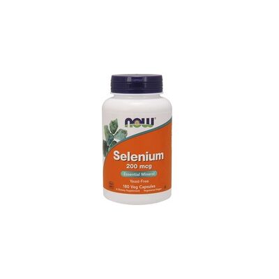 NOW Foods Selen 200 mcg Cápsulas Veganas - Suplemento Dietético NOW Foods Selen 200 mcg Cápsulas Veganas - Suplemento Dietético