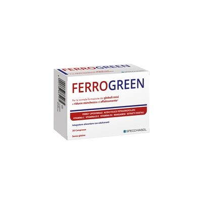 Specchiasol Ferrogreen Plus - 30 tabletas Specchiasol Ferrogreen Plus - 30 tabletas