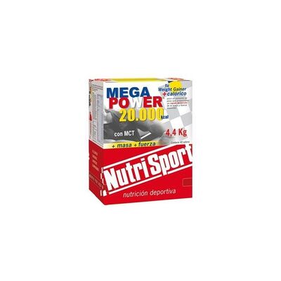 Megapower 20.000 Kcal Vainilla 40 sobres - Nutrisport Megapower 20.000 Kcal Vainilla 40 sobres - Nutrisport