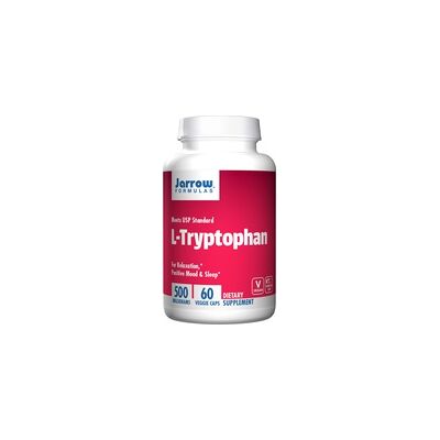 Jarrow Formulas L-Tryptophan 500 Mg - 60 Cápsulas Vegetarianas - Suplemento Dietético Jarrow Formulas L-Tryptophan 500 Mg - 60 Cápsulas Vegetarianas - Suplemento Dietético