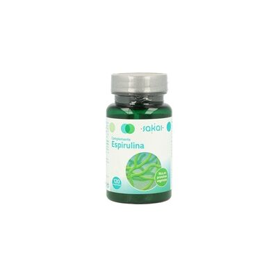Sakai Espirulina 120 Comprimidos - Suplemento Dietético Sakai Espirulina 120 Comprimidos - Suplemento Dietético