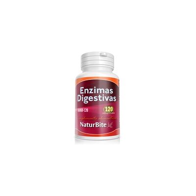 Enzimas Digestivas Naturbite - 120 Comprimidos Para La Salud Enzimas Digestivas Naturbite - 120 Comprimidos Para La Salud