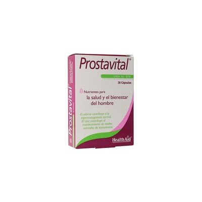 Cápsulas Healthaid Prostavital (30 uds) Cápsulas Healthaid Prostavital (30 uds)