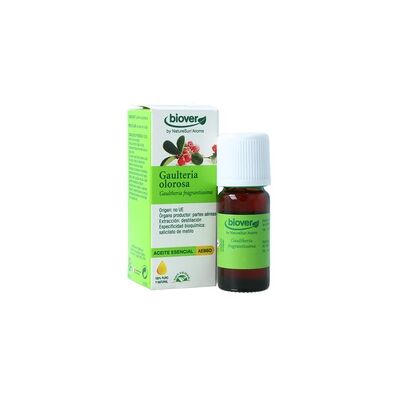 Aceite Esencial de Wintergreen Gaultheria Bio 10 ml de aceite esencial - Biover Aceite Esencial de Wintergreen Gaultheria Bio 10 ml de aceite esencial - Biover