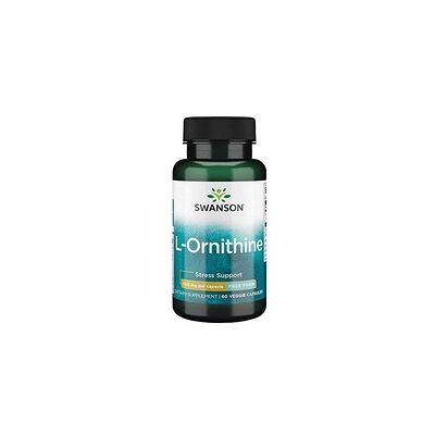 Swanson L-ornitina 500 mg - Suplemento dietético Swanson L-ornitina 500 mg - Suplemento dietético