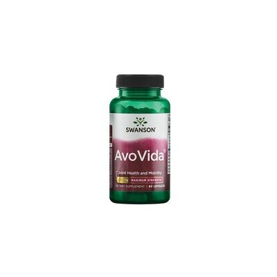 Swanson AvoVida 300mg Cápsulas de Alta Potencia - Apoya la salud articular Swanson AvoVida 300mg Cápsulas de Alta Potencia - Apoya la salud articular
