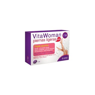 Eladiet Forte Vitawoman Piernas Ligeras - Complemento Alimenticio Eladiet Forte Vitawoman Piernas Ligeras - Complemento Alimenticio