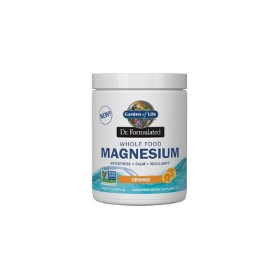 Garden of Life Dr. Formulated Magnesio en Polvo - Naranja - 7 oz Garden of Life Dr. Formulated Magnesio en Polvo - Naranja - 7 oz