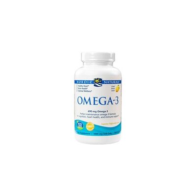 Nordic Naturals Omega-3 Limón 690mg - Aceite de Pescado Nordic Naturals Omega-3 Limón 690mg - Aceite de Pescado