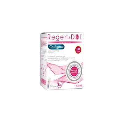 Eladiet Colágeno - Colágeno Hidrolizado con Vitamina C - 30 Sobres Eladiet Colágeno - Colágeno Hidrolizado con Vitamina C - 30 Sobres