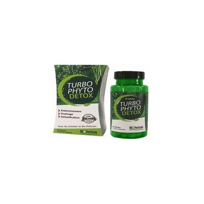 Biover Turbo Phyto Detox - 60 cápsulas Biover Turbo Phyto Detox - 60 cápsulas