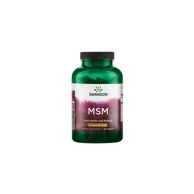 Swanson Azufre Orgánico MSM Methylsulfonylmethane 1500 mg - Suplemento Dietético Swanson Azufre Orgánico MSM Methylsulfonylmethane 1500 mg - Suplemento Dietético